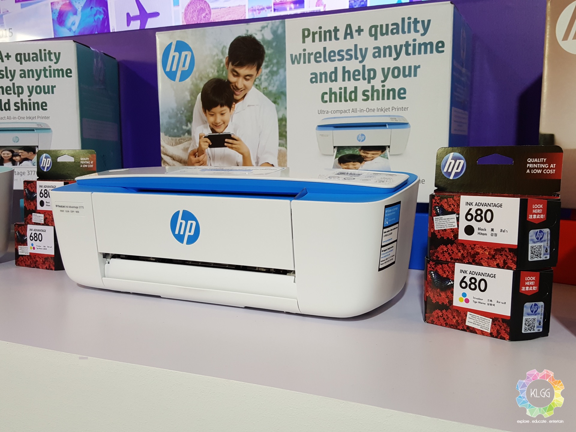 HP debuts world's smallest All-in-One Deskjet 3700 - KLGadgetGuy