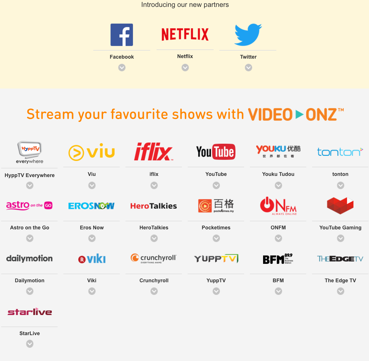 U Mobile Now Supports The Most Number Of Video Streaming Providers On Its Video Onz Service Klgadgetguy