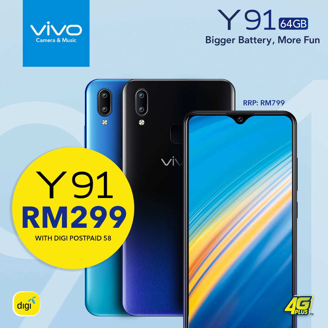 Digi offers the Vivo Y91 and Y91i at discounted prices ...