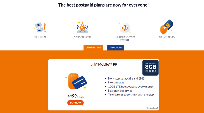 Unlimited Hotspot Plan Malaysia 2020