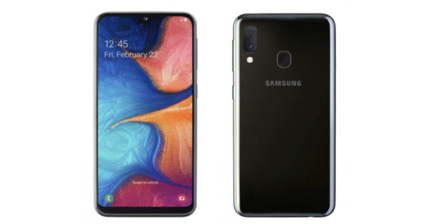 The Samsung Galaxy A20e is smaller with a 5.8-inch display ...