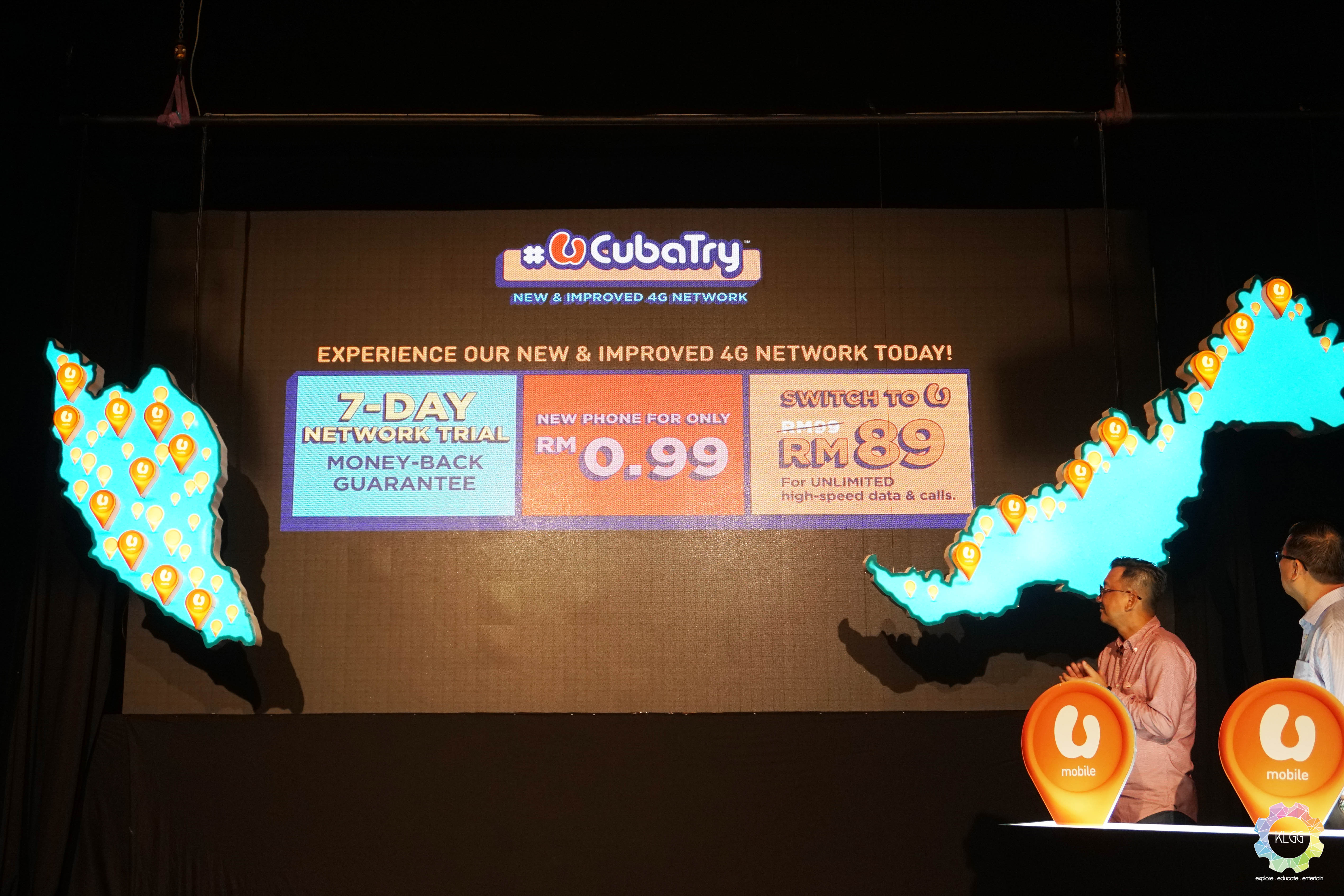 U Mobile Launches Ucubatry 7 Day Trial Of The Unlimited Hero P99 Plan Campaign Klgadgetguy