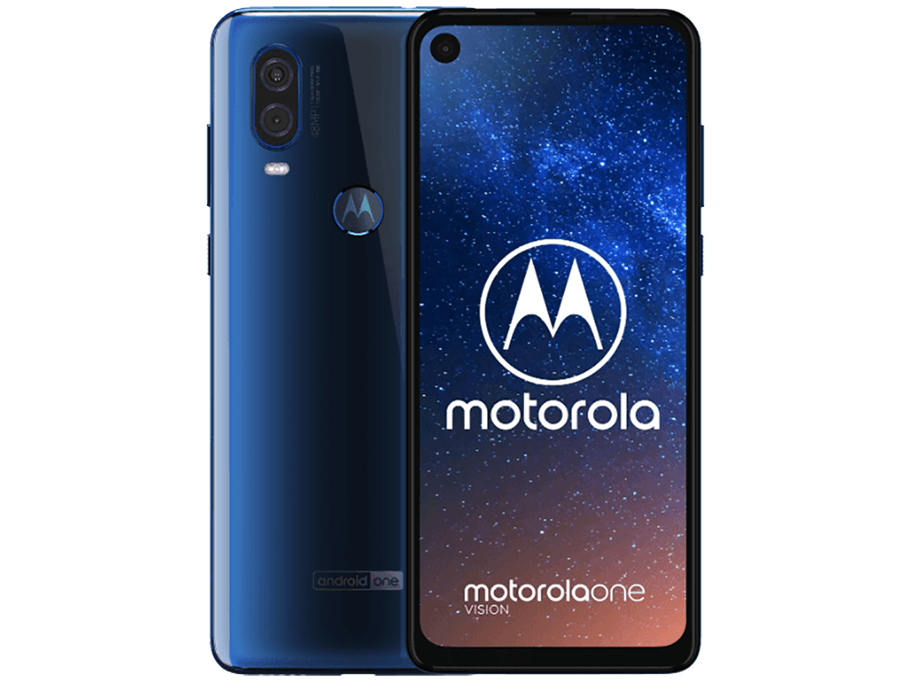 Motorola One Vision Blue Render 2