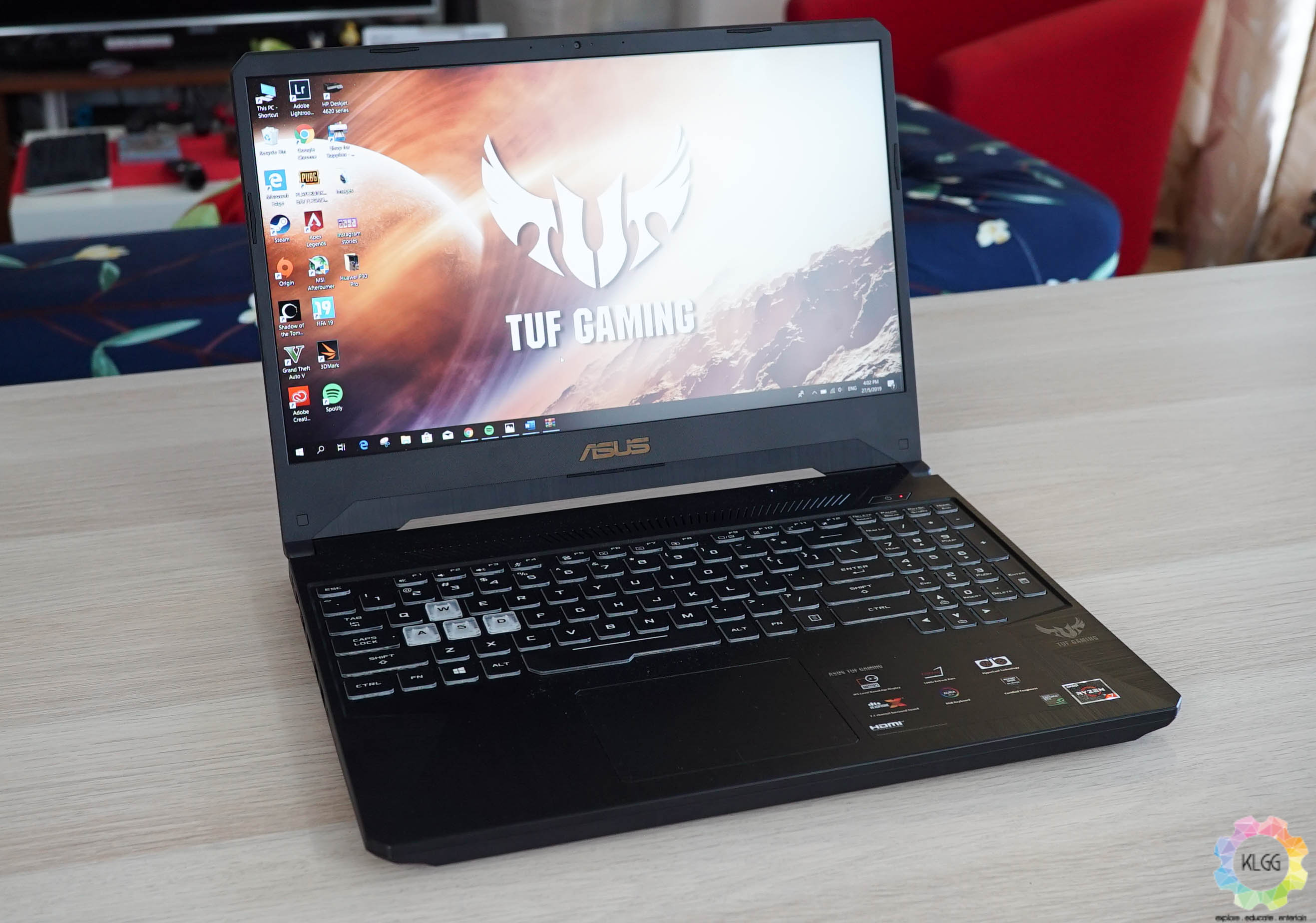 Asus tuf gaming fx505 не видит видеокарту