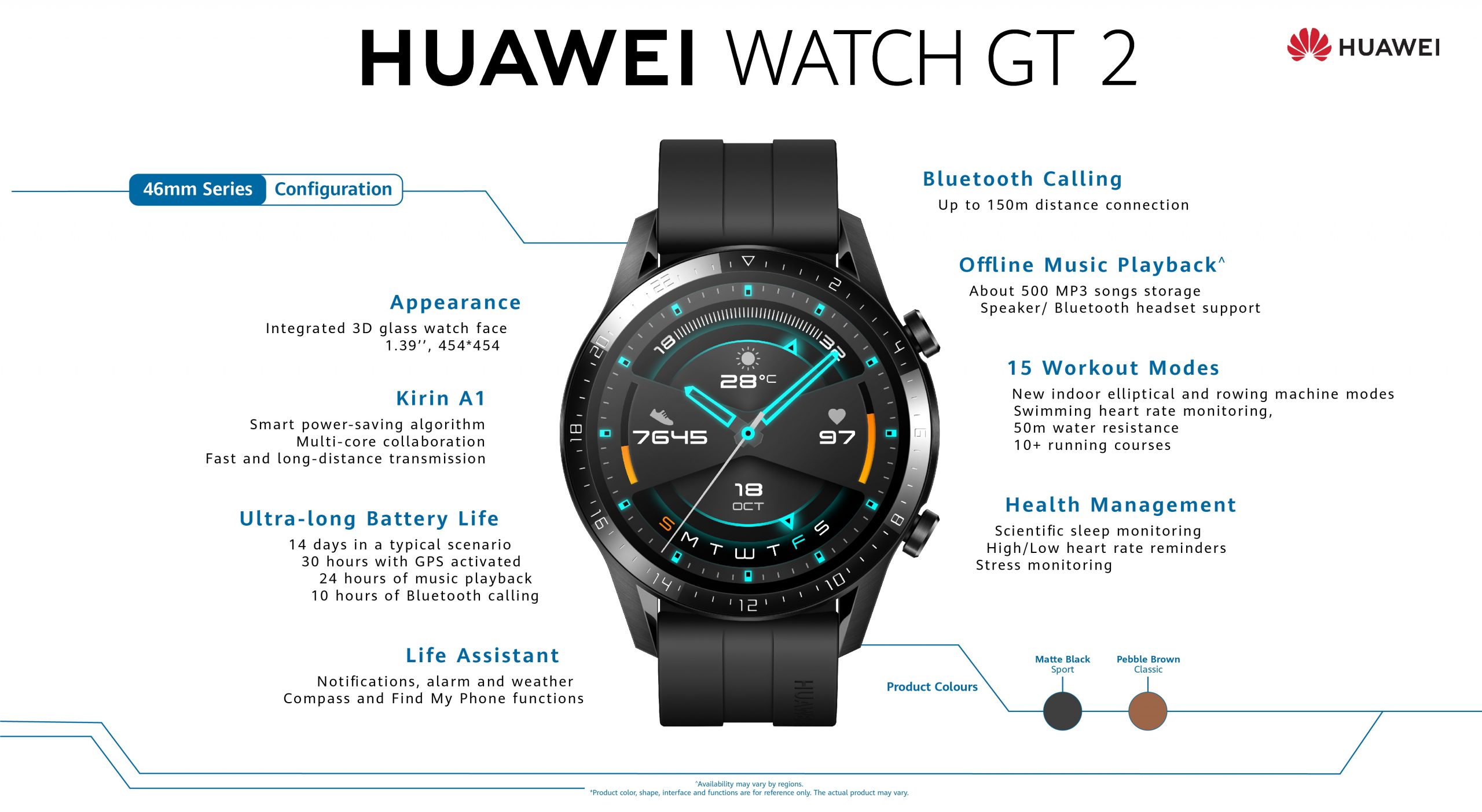 huawei watch gt bluetooth range