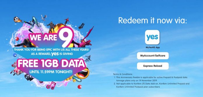 Yes 4g Customers Grab Your 1gb Free Before The Day Ends Klgadgetguy