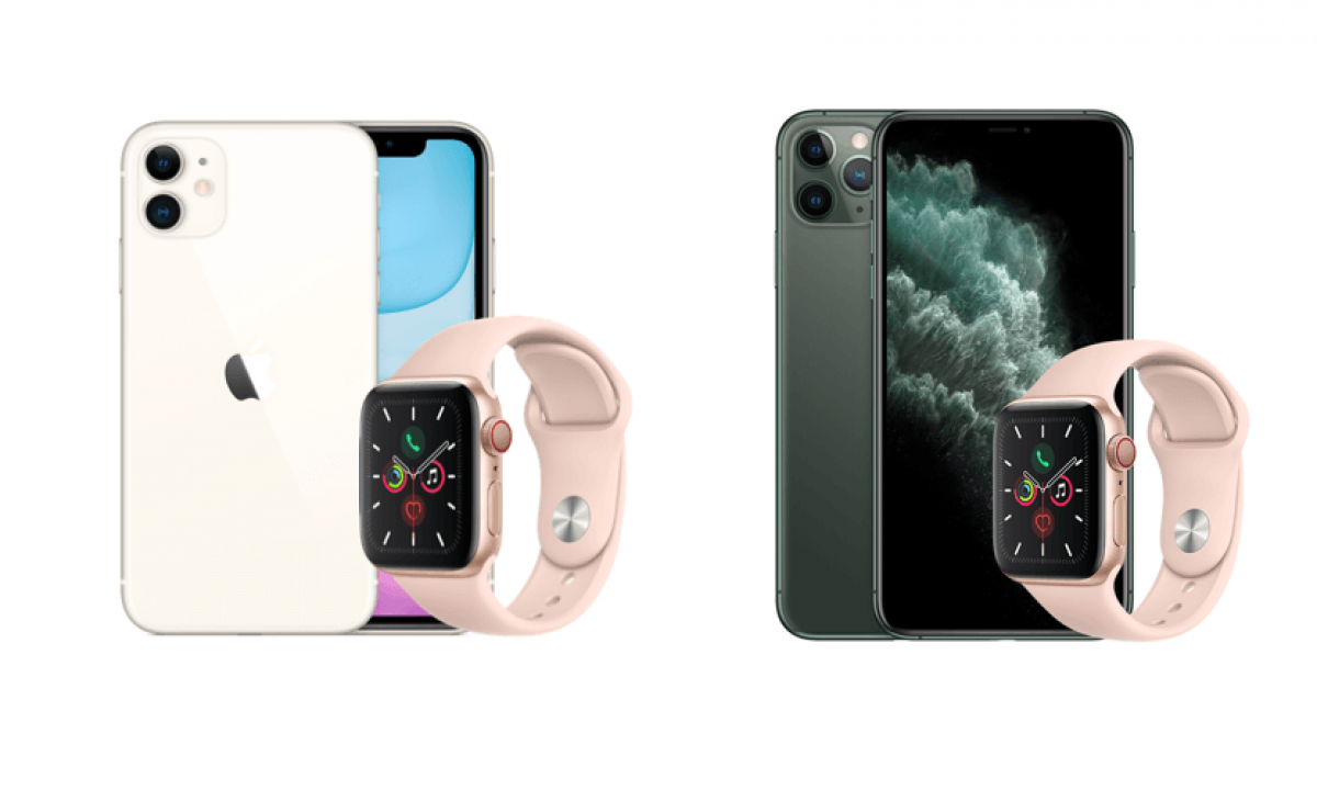 Iphone and hot sale apple watch combo