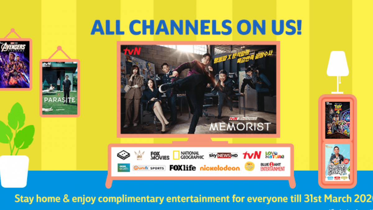 All Channels Free On Unifi Tv Until 31 March To Offset Rmo Boredom Klgadgetguy