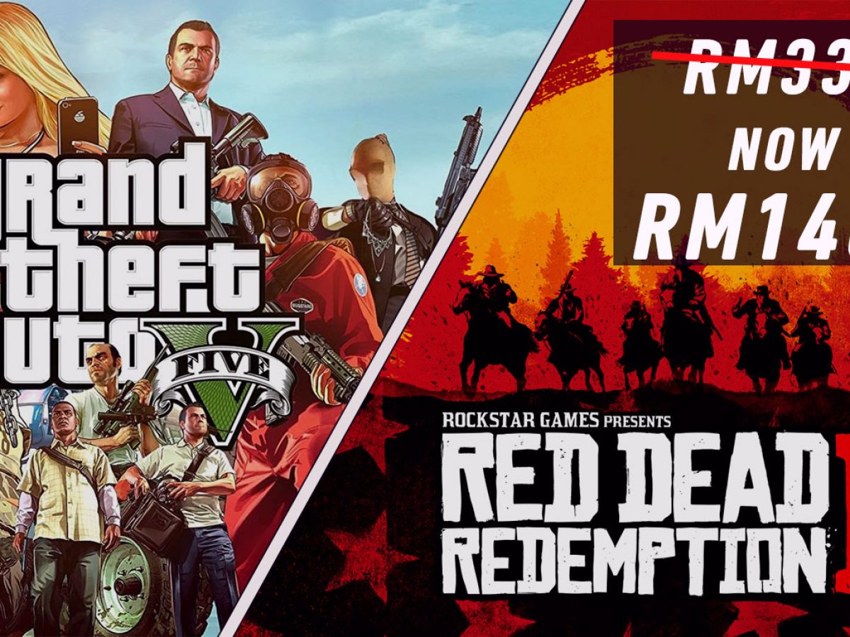Get 48% off your total for BOTH GTA 5 and Red Dead Redemption 2 on PC! -  KLGadgetGuy