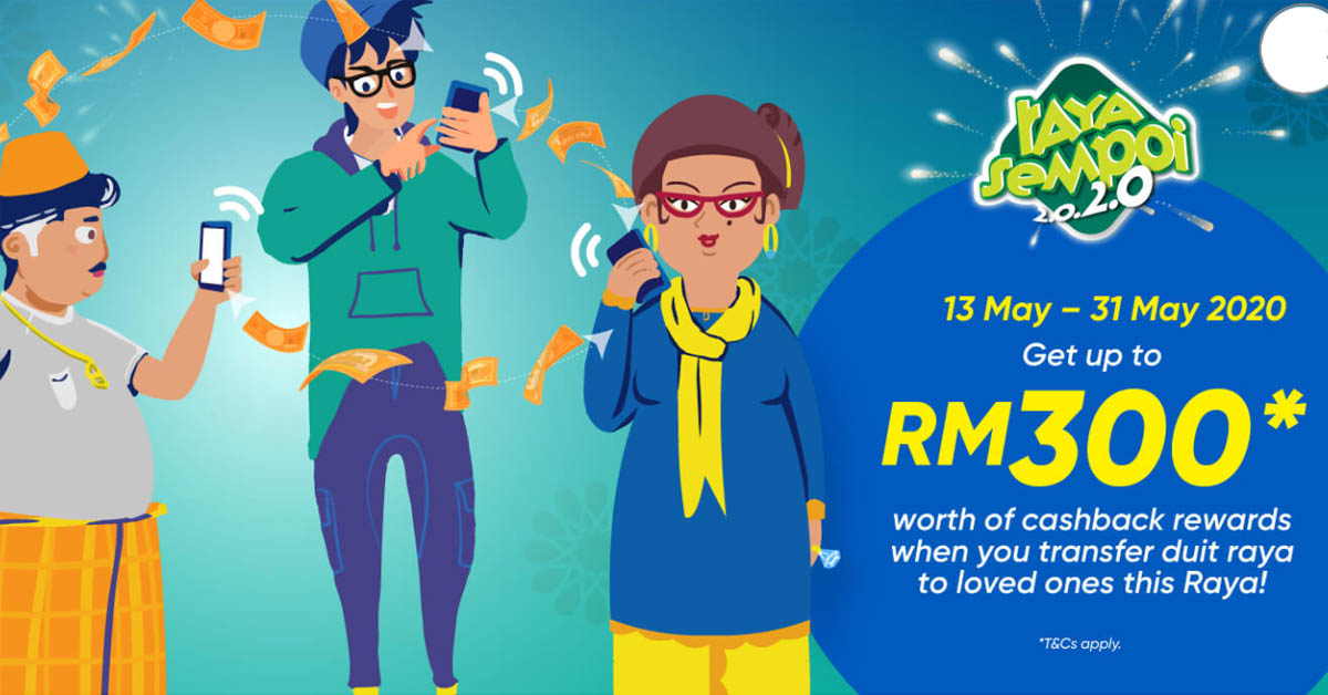 Touch 'n Go eWallet hari raya cashback duit raya promo