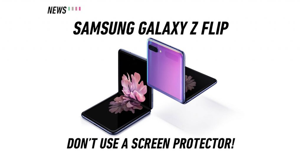 Galaxy Z Flip, warranty, screen protector