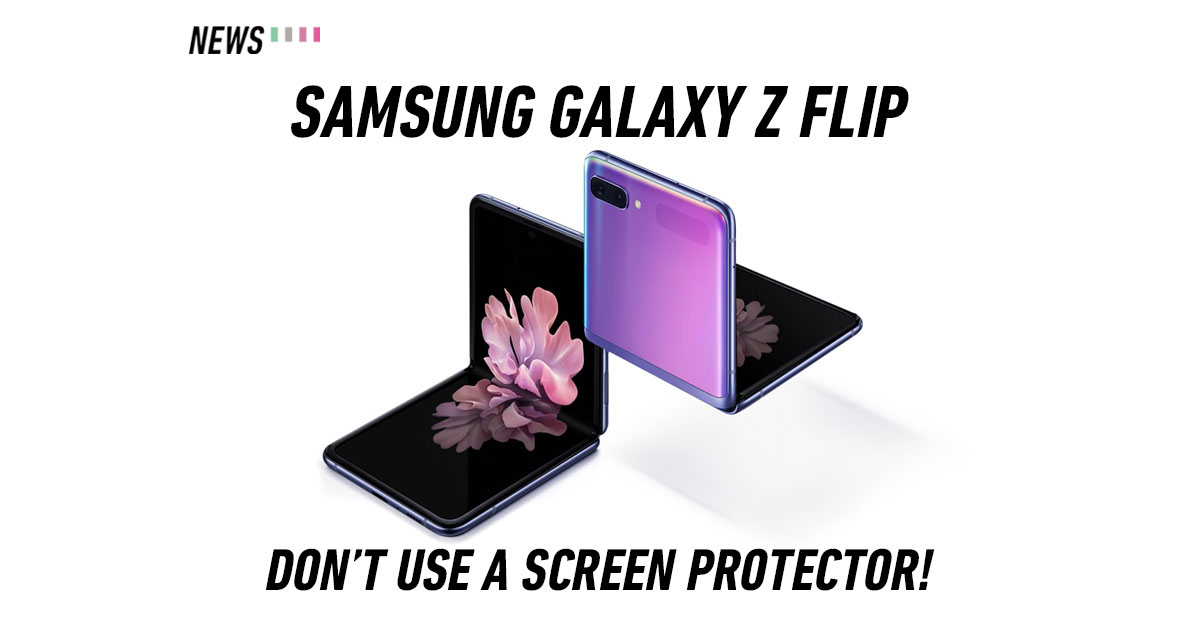 galaxy z flip screen size