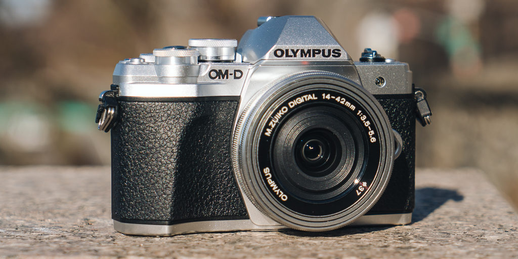 Olympus OM camera in day light