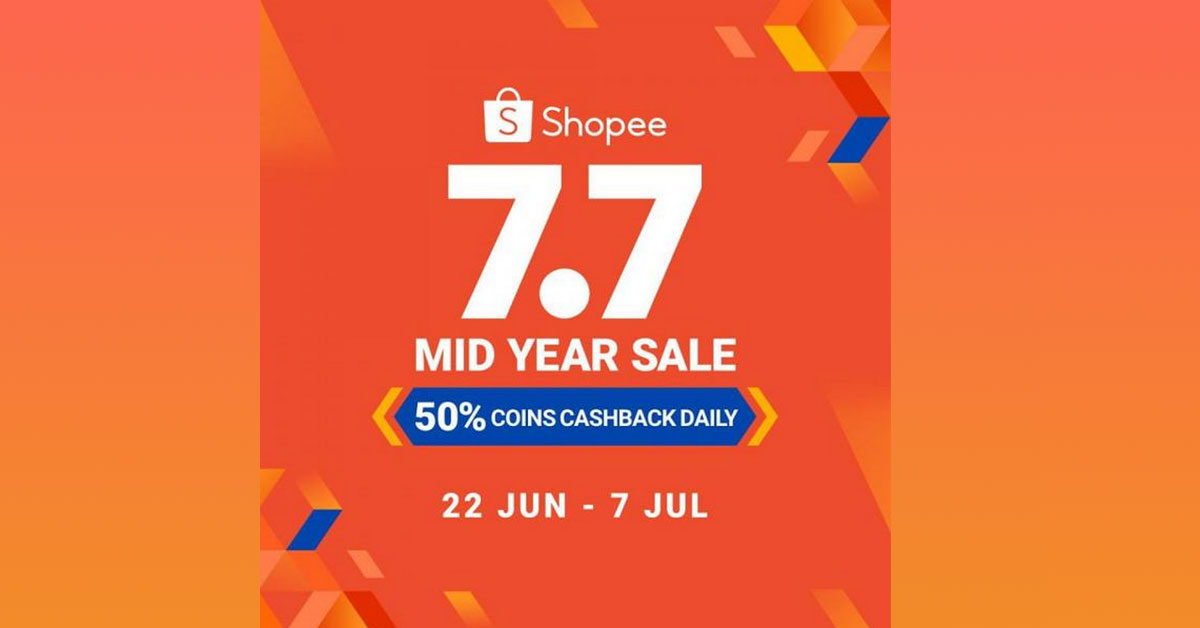 Shopee 7.7 2020 poster