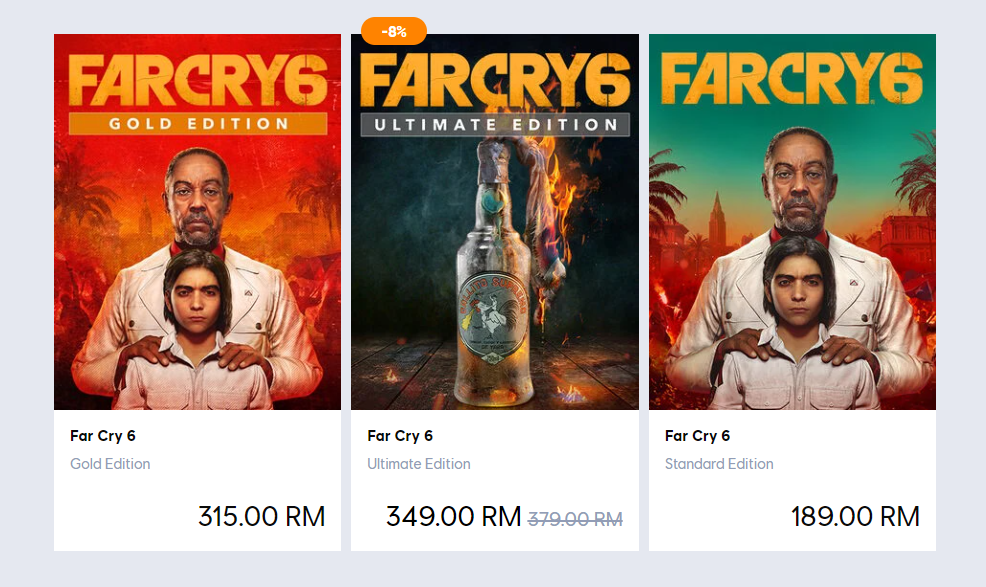 Far Cry 6 pre order ubisoft