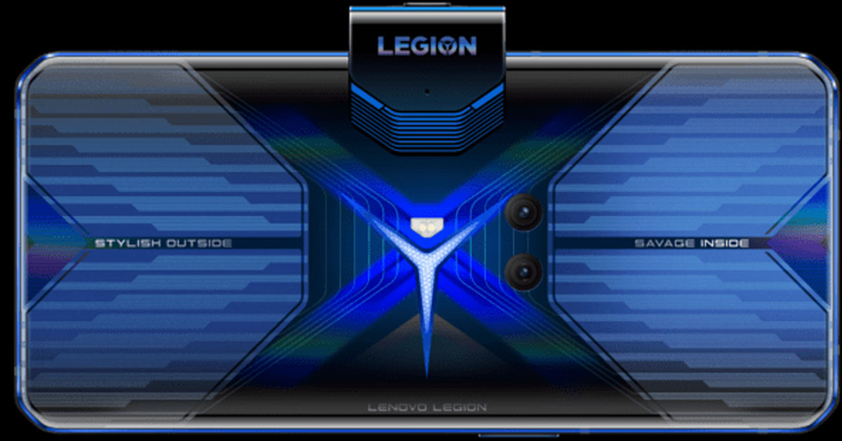 Lenovo Legion Phone Duel back panel blue