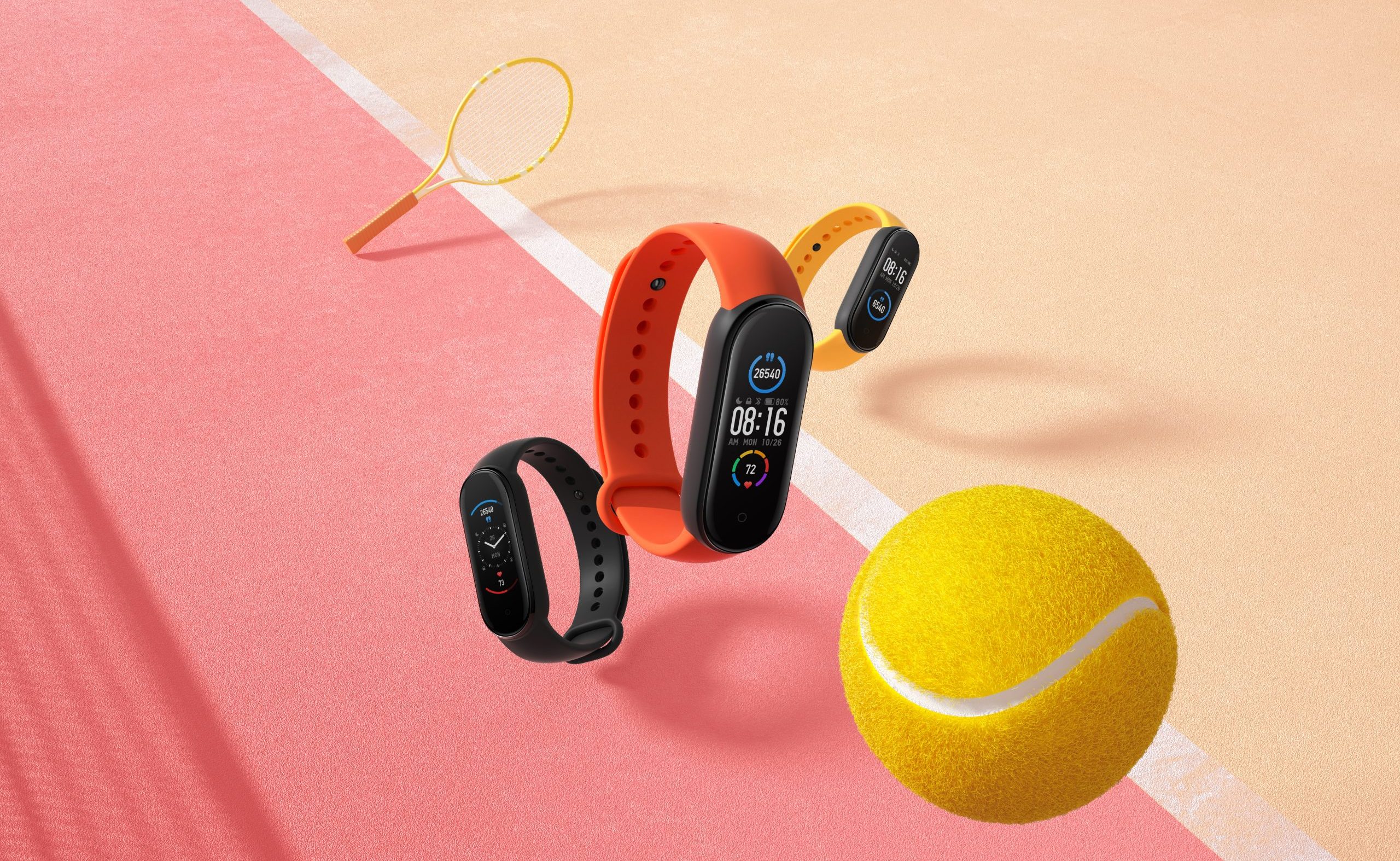 Xiaomi Mi Smart Band 5 malaysia colours