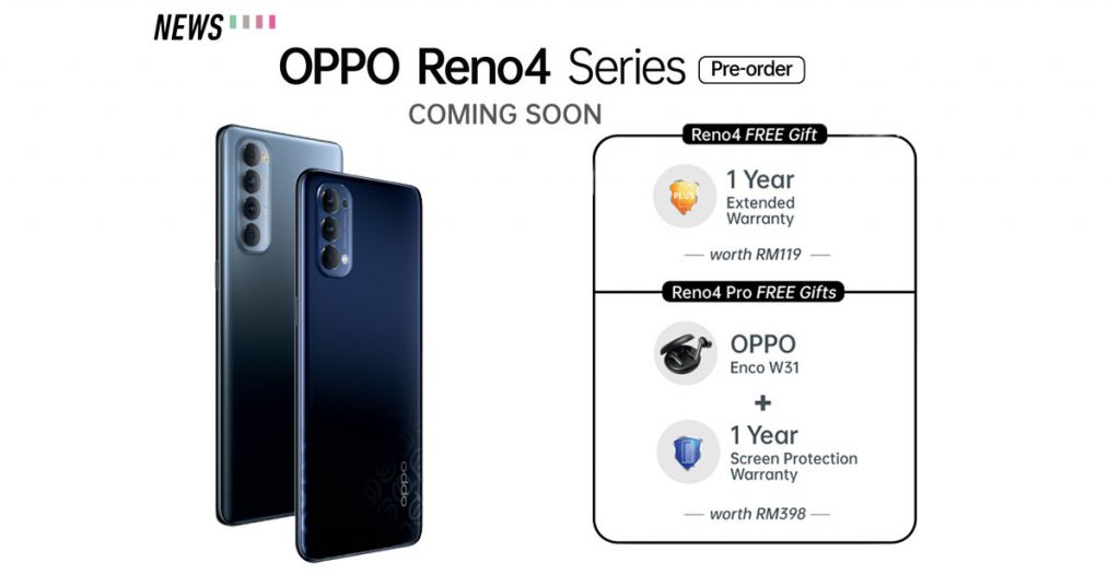 OPPO Reno4 Pre order deals