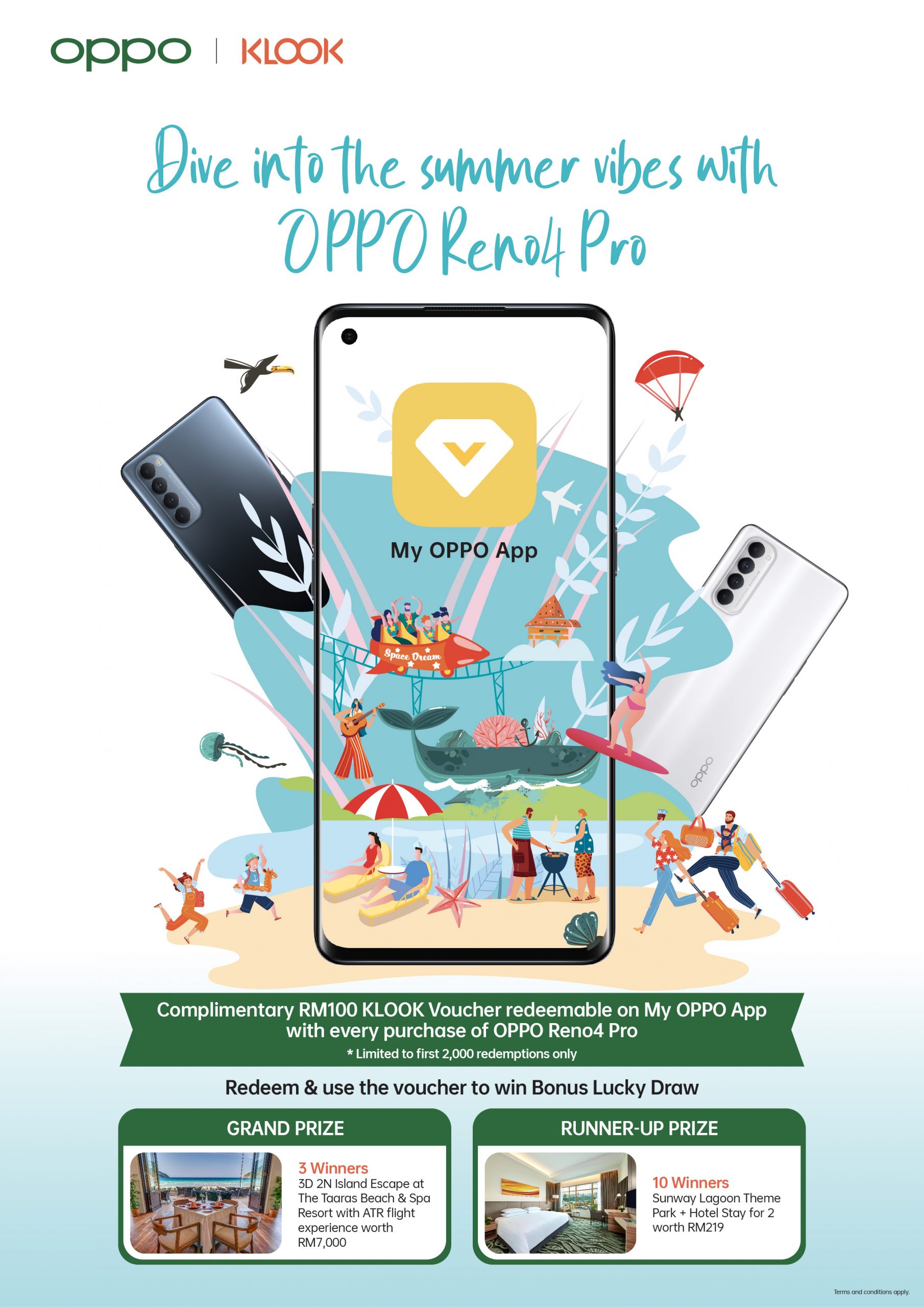 OPPO Reno4 preorder Klook