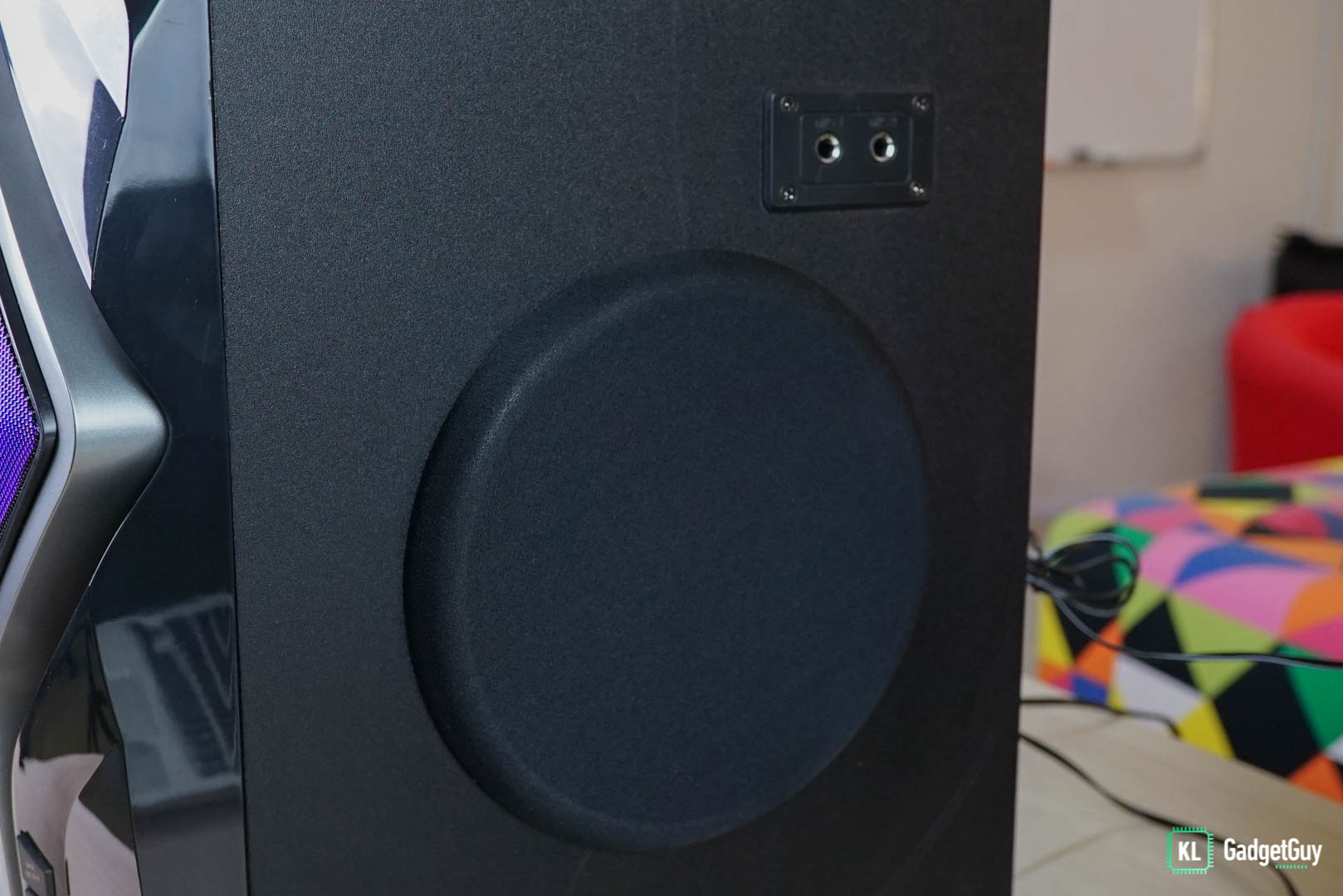 SonicGear Titan 9 speaker black subwoofer