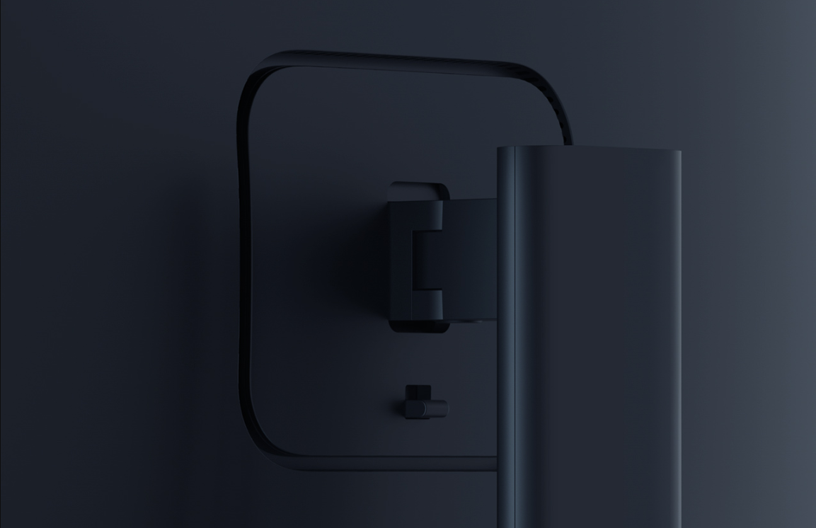 Xiaomi curved gaming monitor back panel