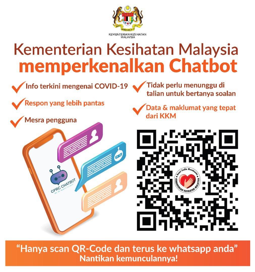 Whatsapp chatbot ministry of health
