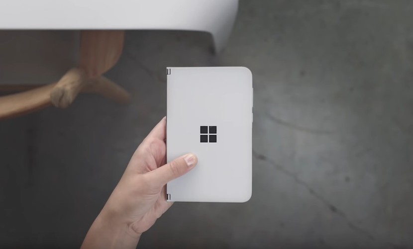 microsoft surface duo folded