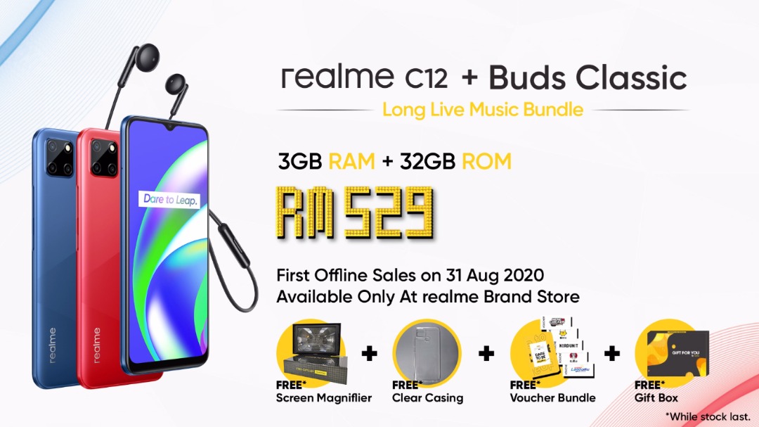 realme c12 buds classic