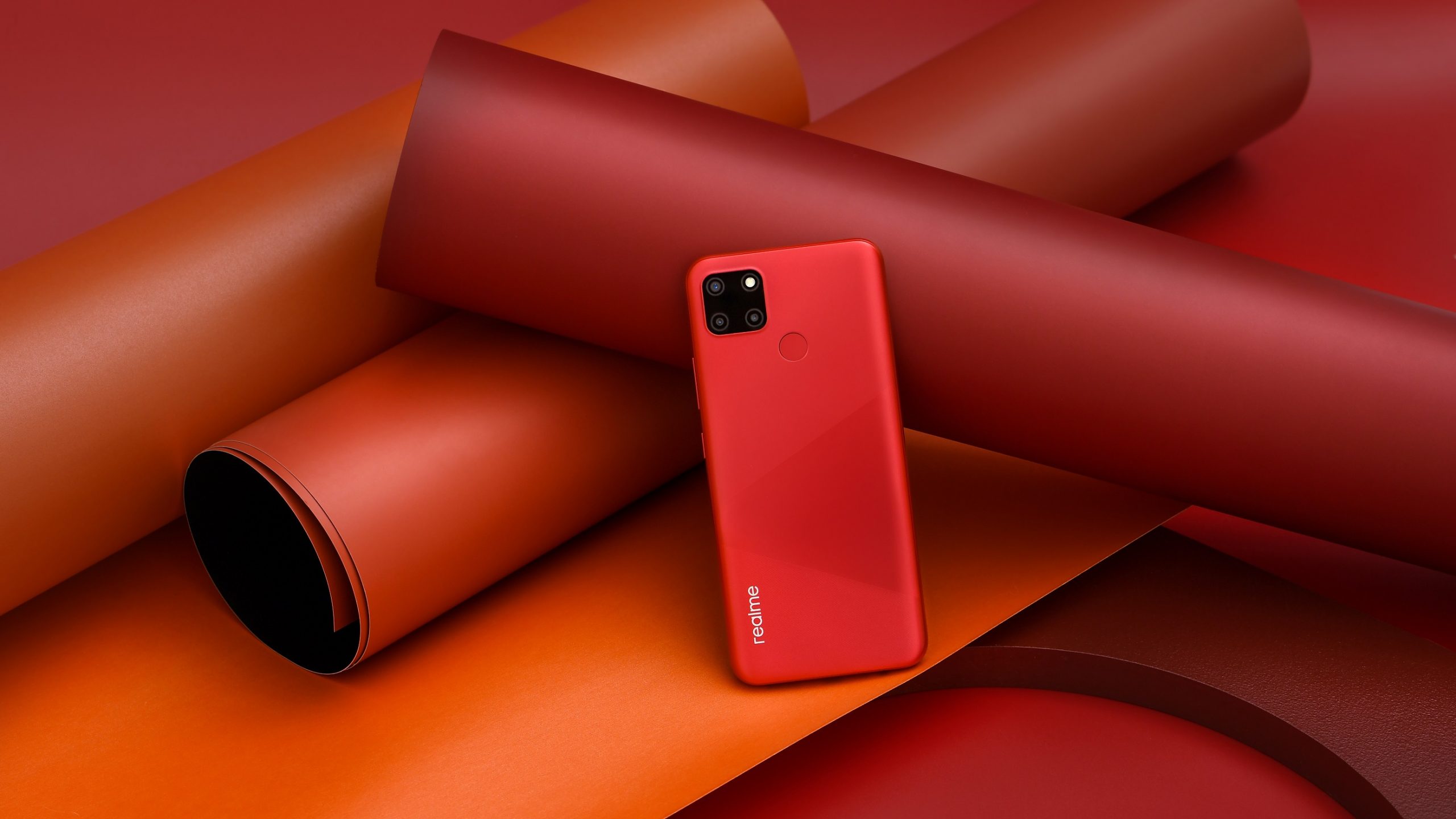 realme c12 red