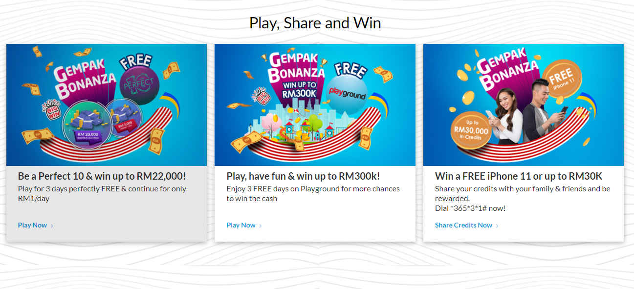 Celcom gempak bonanza contests