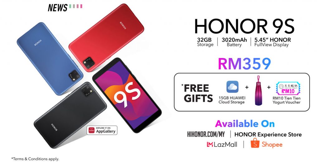 HONOR 9S