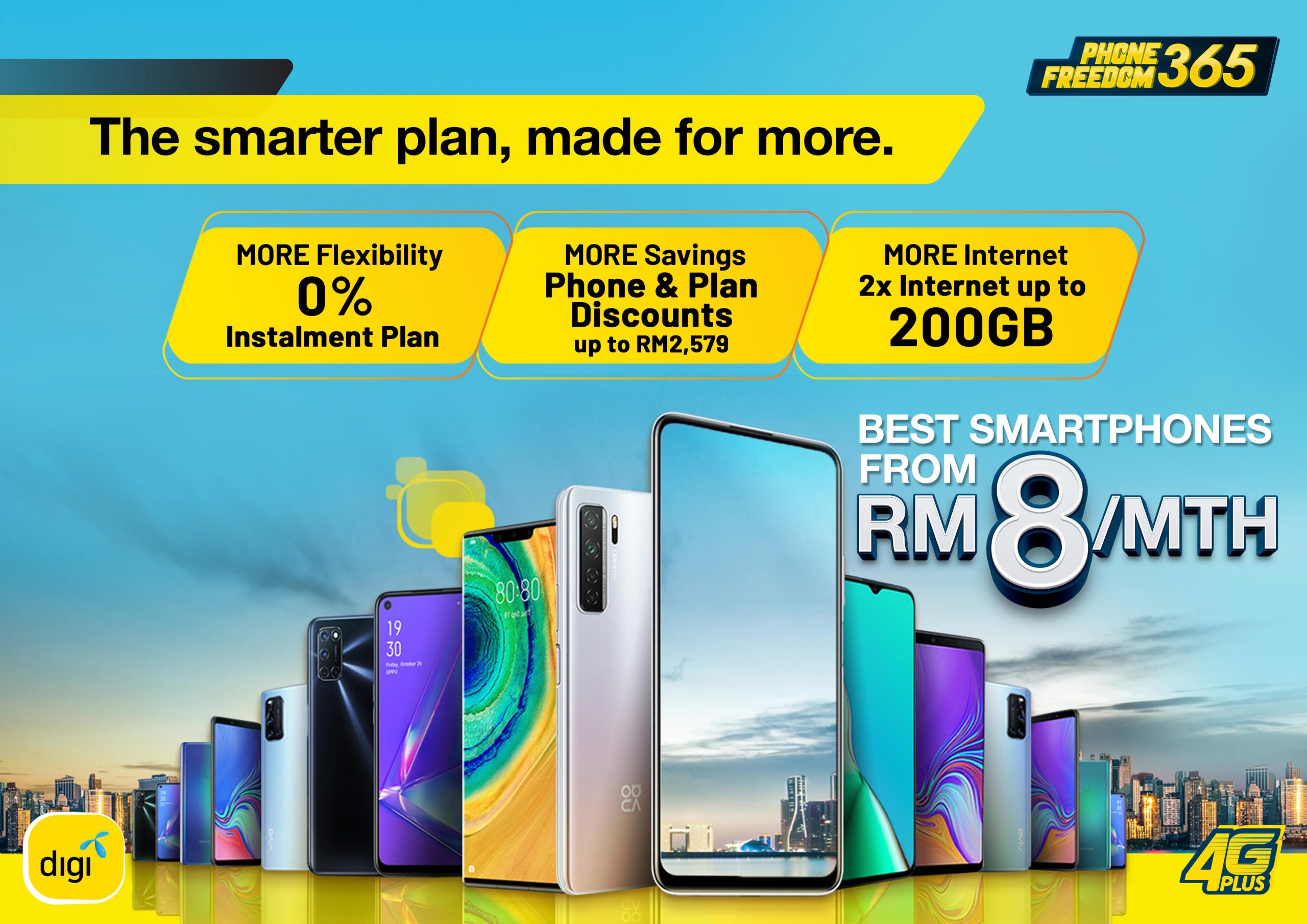 Digi PhoneFreedom 365: The smarter installment plan to get a new phone and data