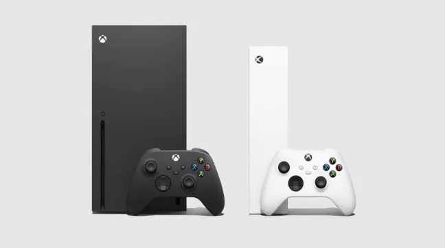 Xbox Series X Series S side by side