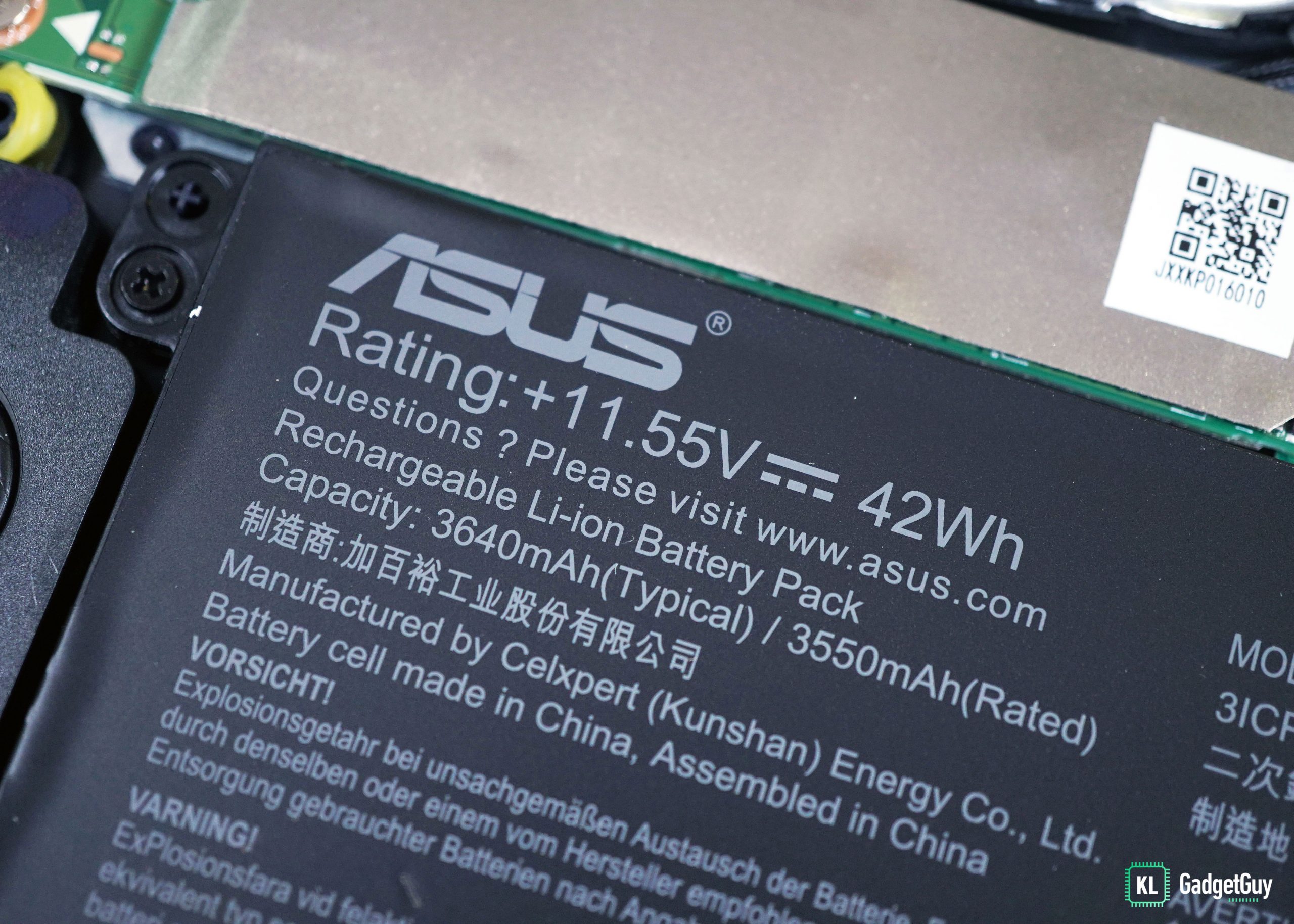 Asus vivobook 14 battery