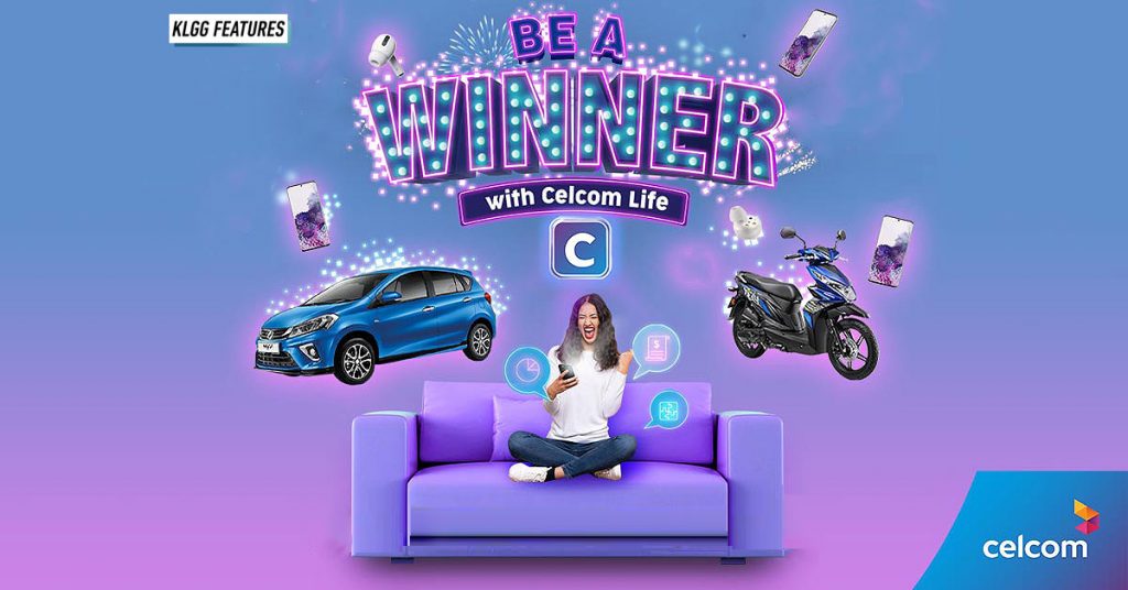 celcom be a winner contest