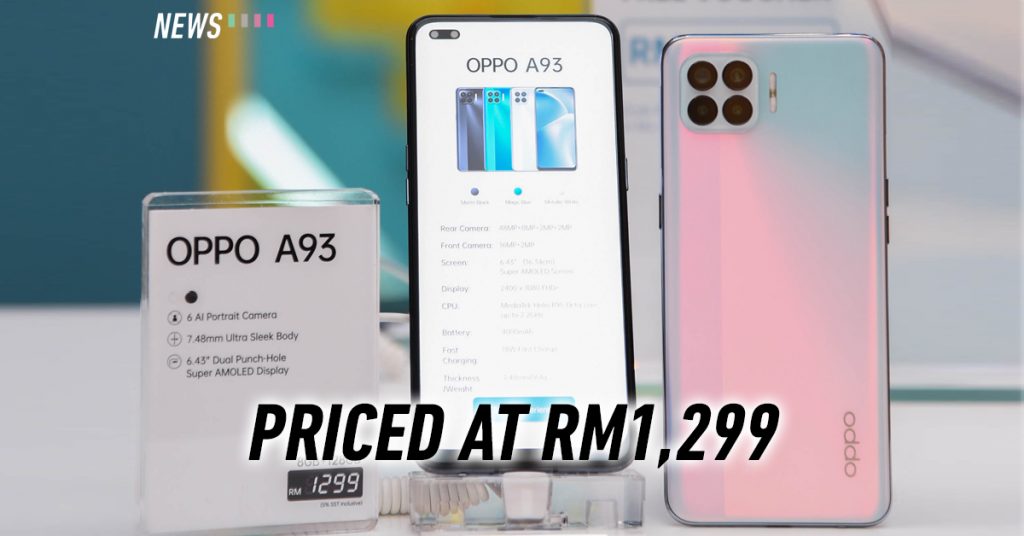 OPPO A93 malaysia launch