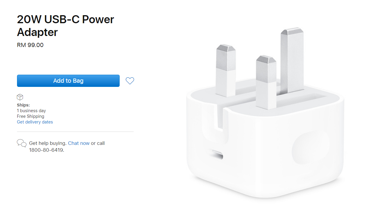 CARGADOR APPLE 20W – CELLUX