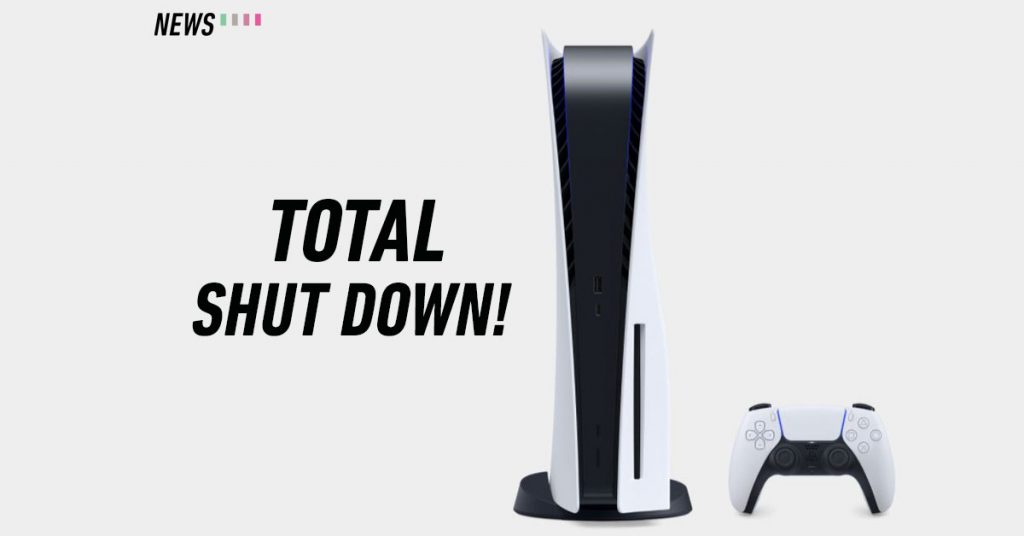 playstation 5 shut down