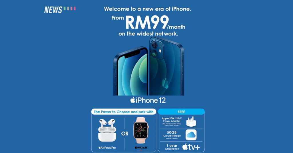 iphone 12 celcom RM99