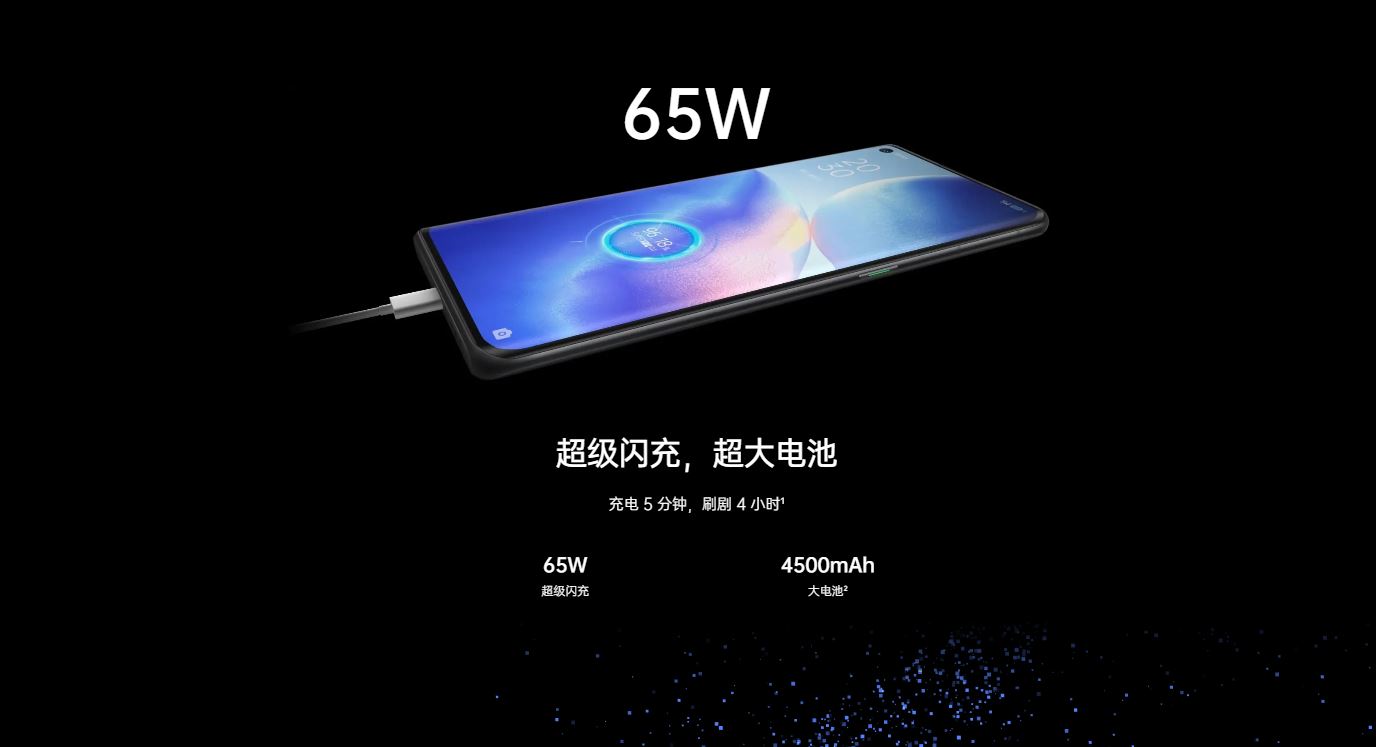 OPPO Reno5 Pro+ china 65W