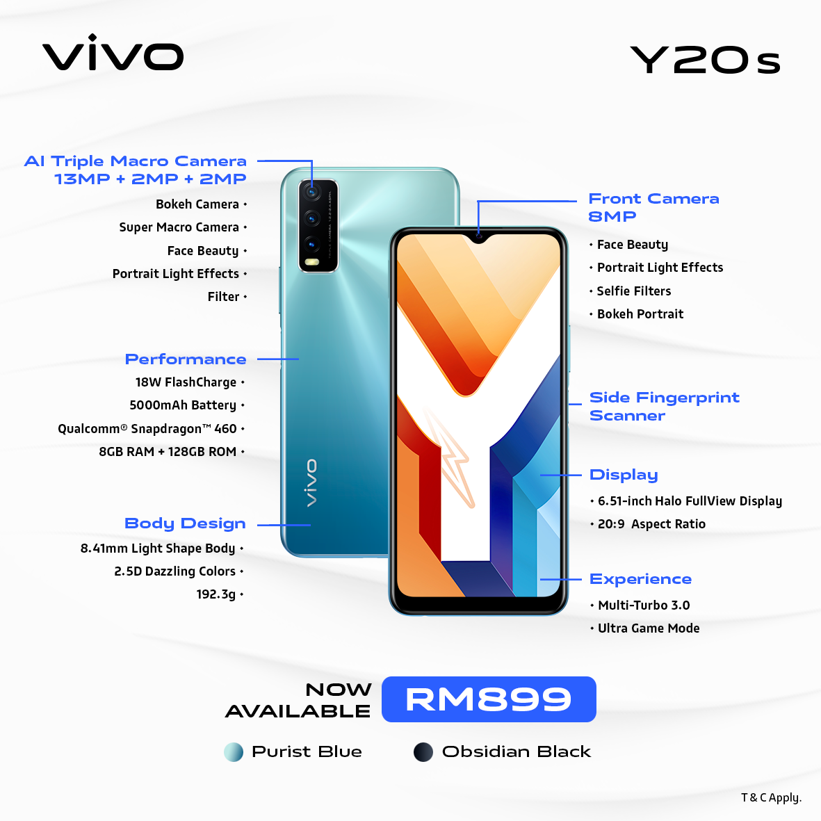 Vivo Ys Launched 8gb Ram And 5 000mah Battery Klgadgetguy