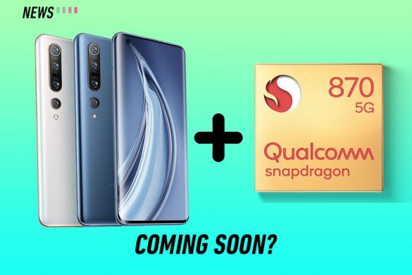 xiaomi mi 10 snapdragon 870