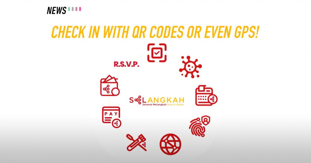 QR codes, MySejahtera, Selangkah, GPS