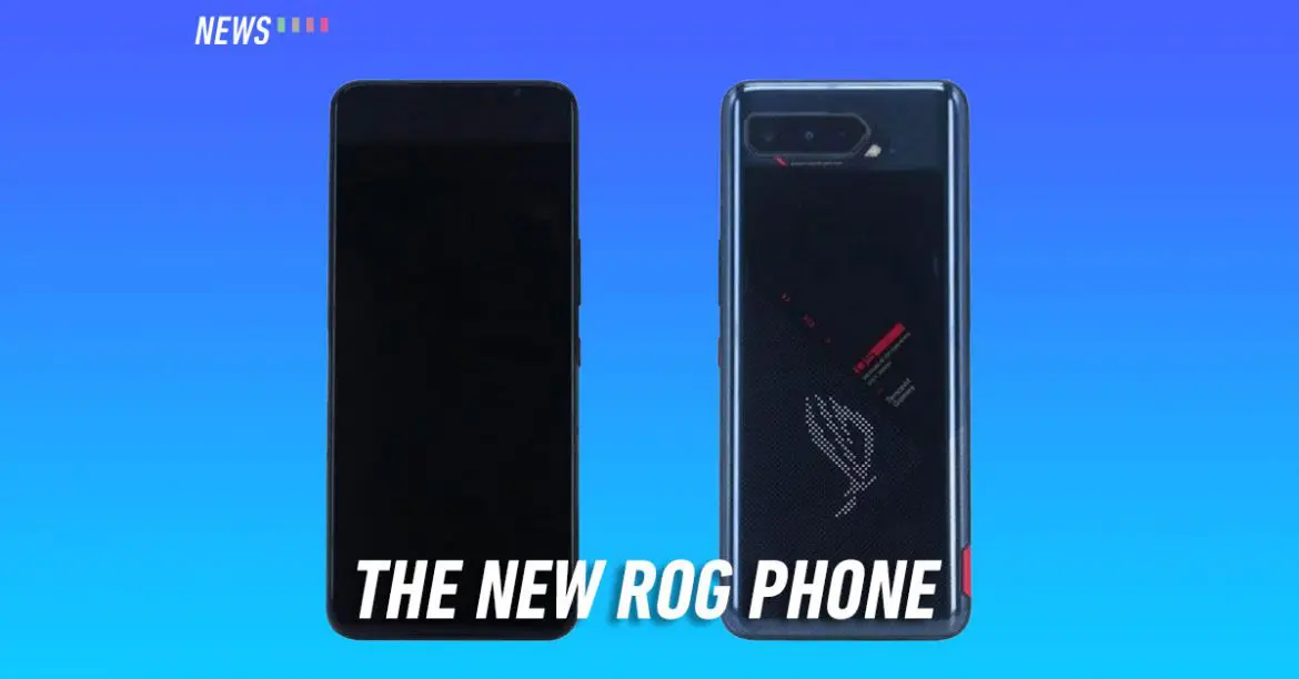 ROG Phone 5 official design TENAA