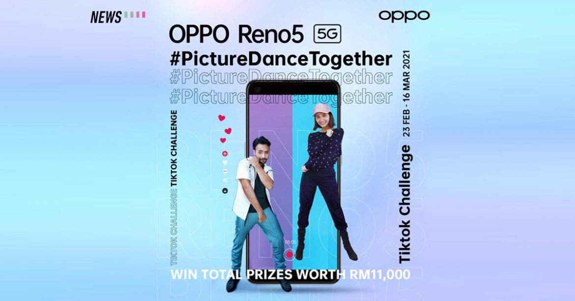 OPPO Reno5, OPPO, TikTok, PictureDanceTogether