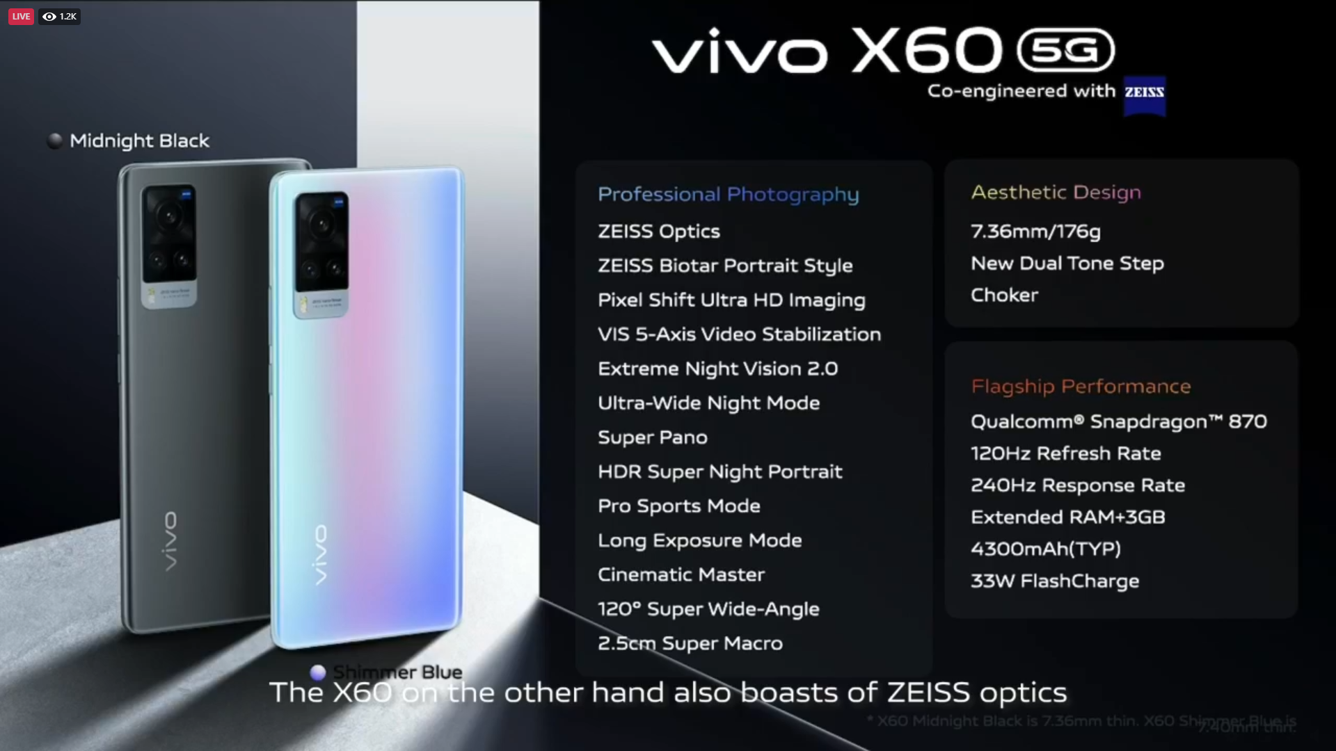 vivo x60 pro specs