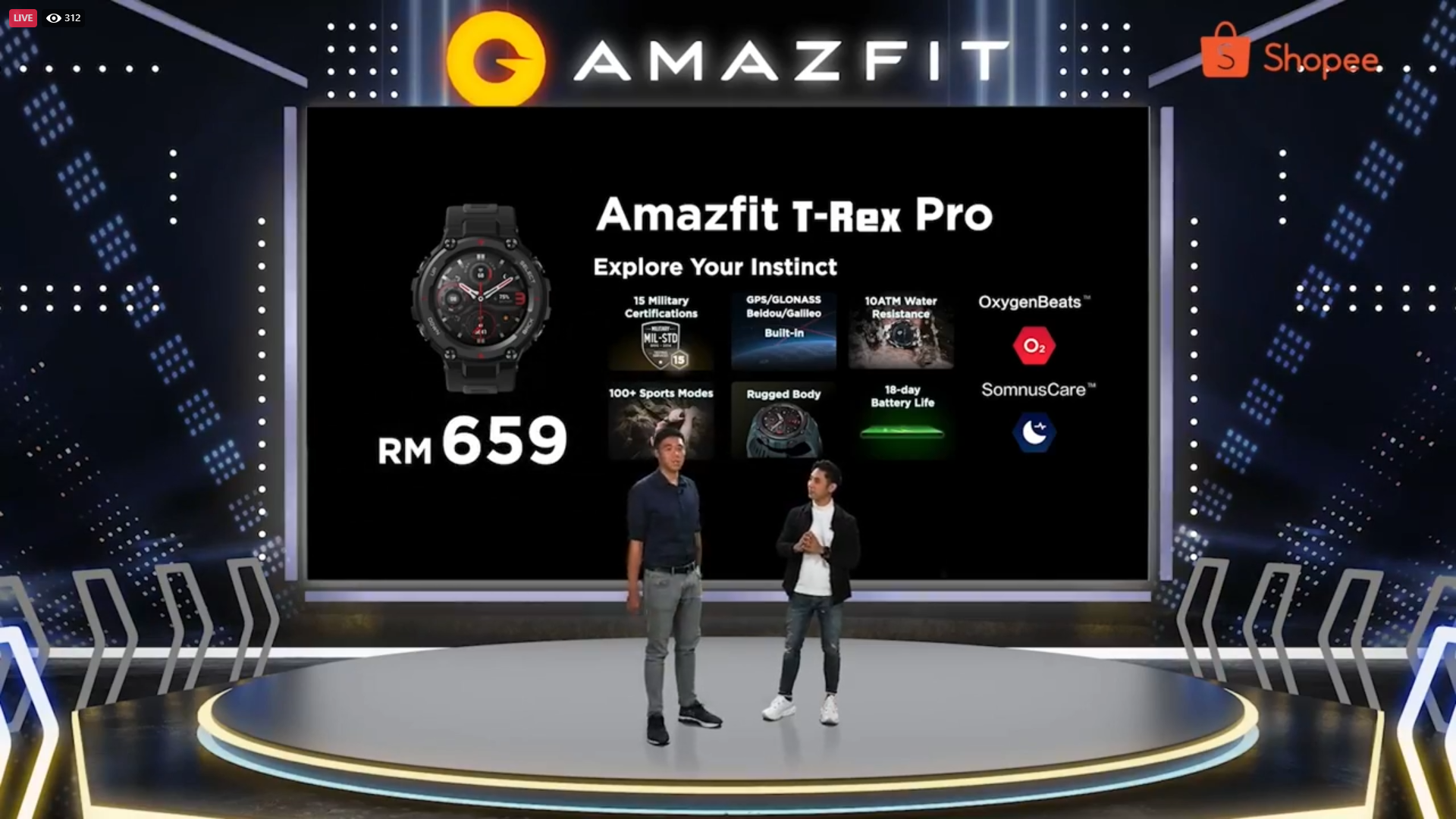Amazfit T-Rex Pro Price