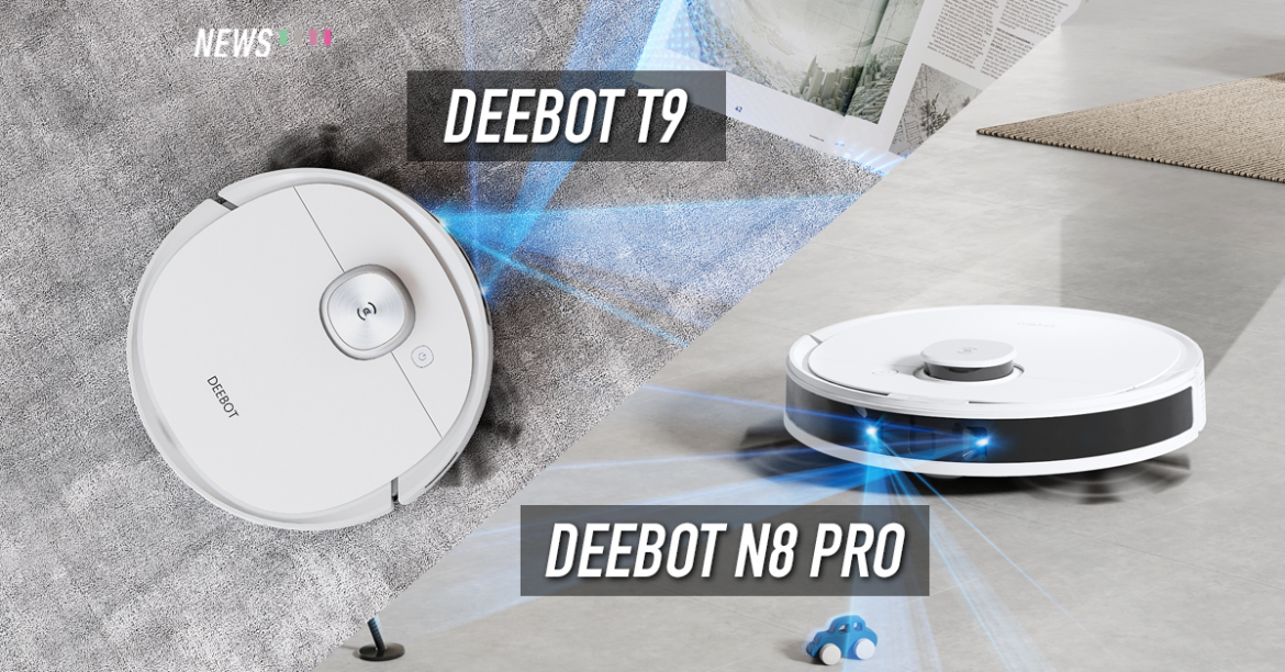 ECOVACS, DEEBOT T9, DEEBOT N8 Pro