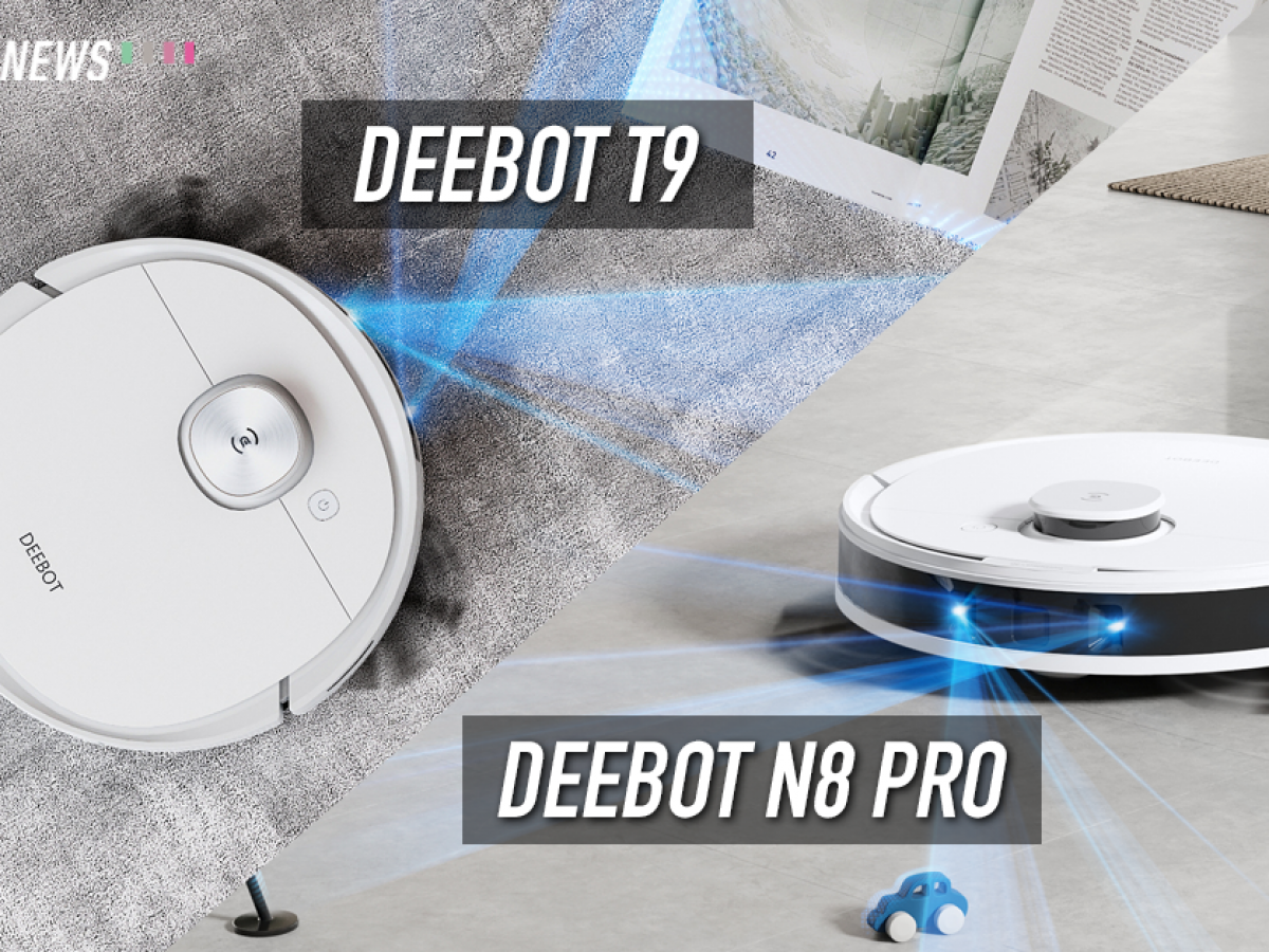 ECOVACS DEEBOT N8 PRO and DEEBOT T9 now available from 