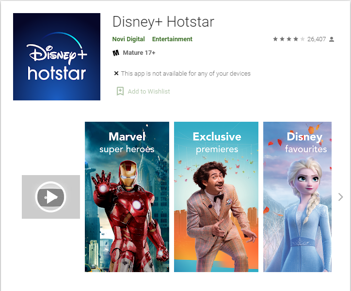 Disney+ Hotstar